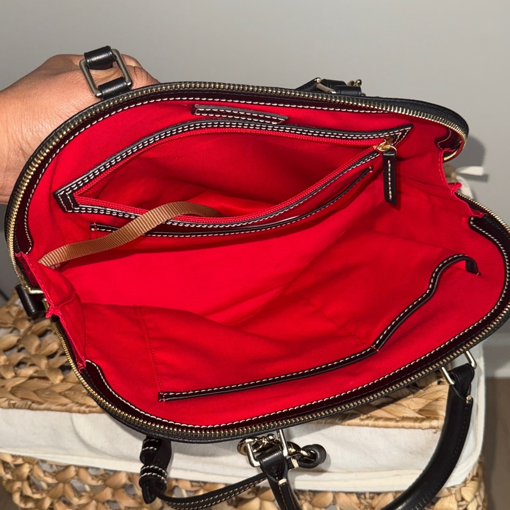 Dooney & Bourke Black Satchel - Picture 7 of 8
